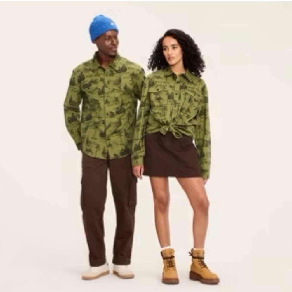 Woolrich x Target Toile Print Flannel Button-Down Shirt